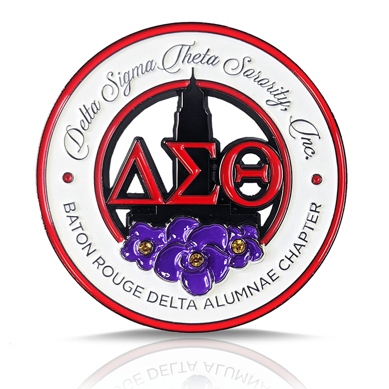 Baton Rouge DELTA Alumnae | Custom Pin - Simply Greek