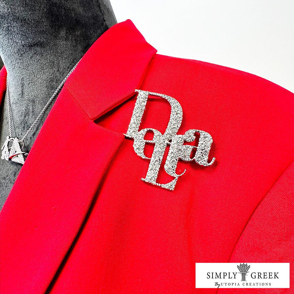 **NEW** DELTA D'ORE Brooch Pin - Simply Greek