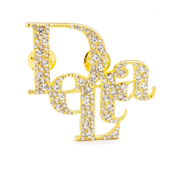 **NEW** DELTA D'ORE Brooch Pin - Simply Greek