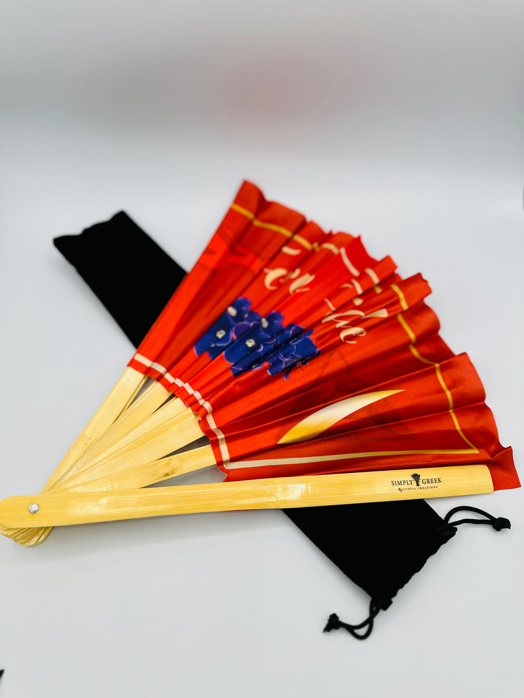 Simply Greek Delta Fortitude Clacking Fan