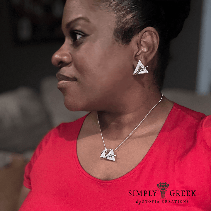 **NEW** DST 56th Commemorative Earrings - Simply Greek