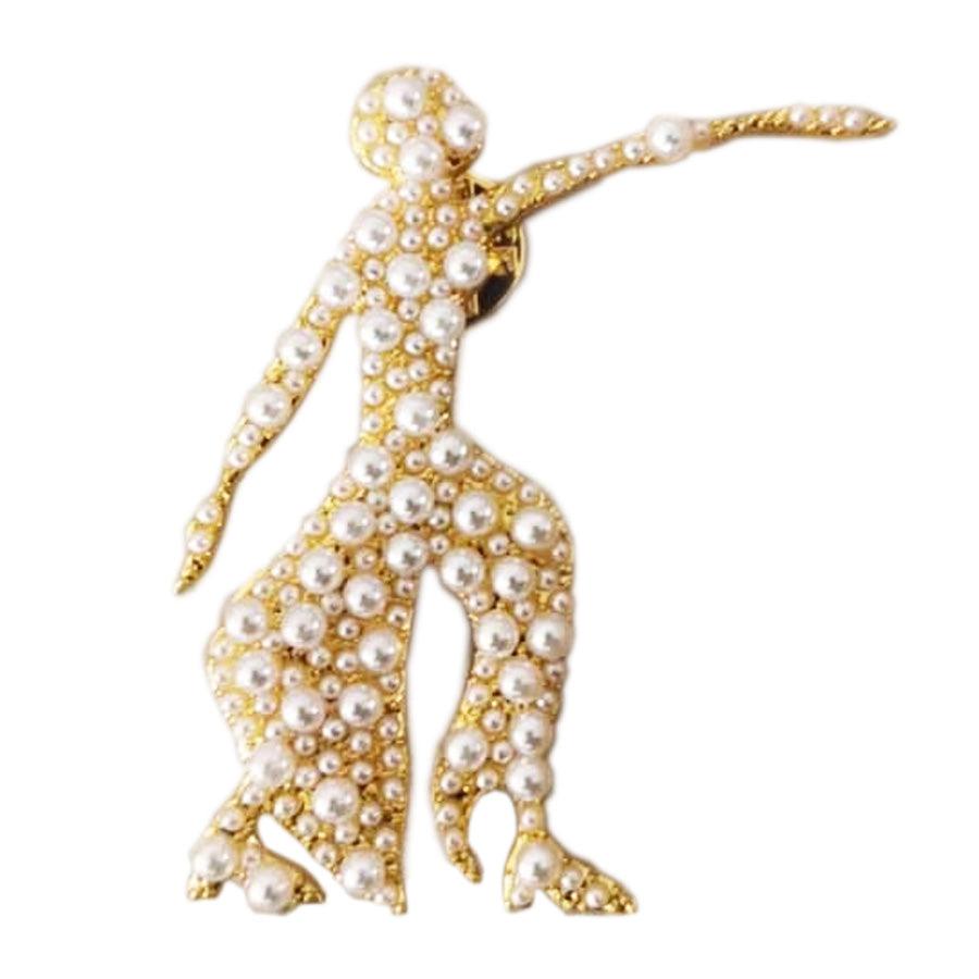 **NEW** The Pearl-Essence Collection Fortitude Pin - Simply Greek