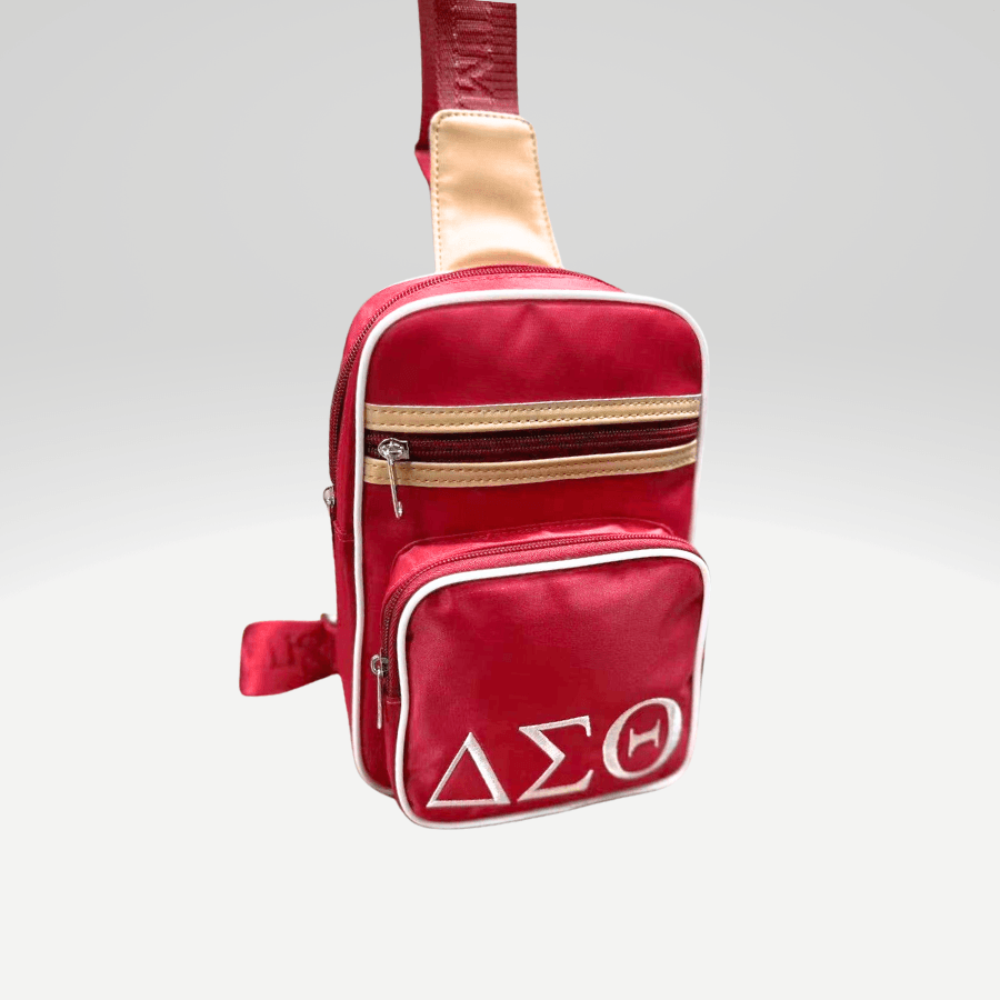 delta gamma mini backpack Crimson DST Slingback Mini Backpack