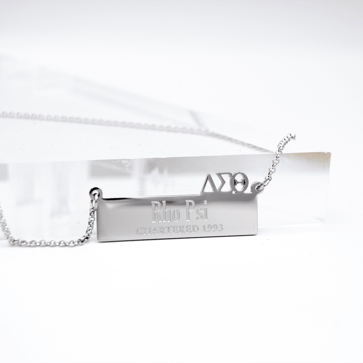 DST Rho Psi Anniversary Necklace - Simply Greek