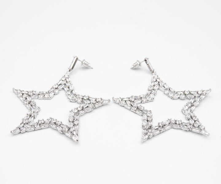 **NEW** Silver Star Earrings - Simply Greek