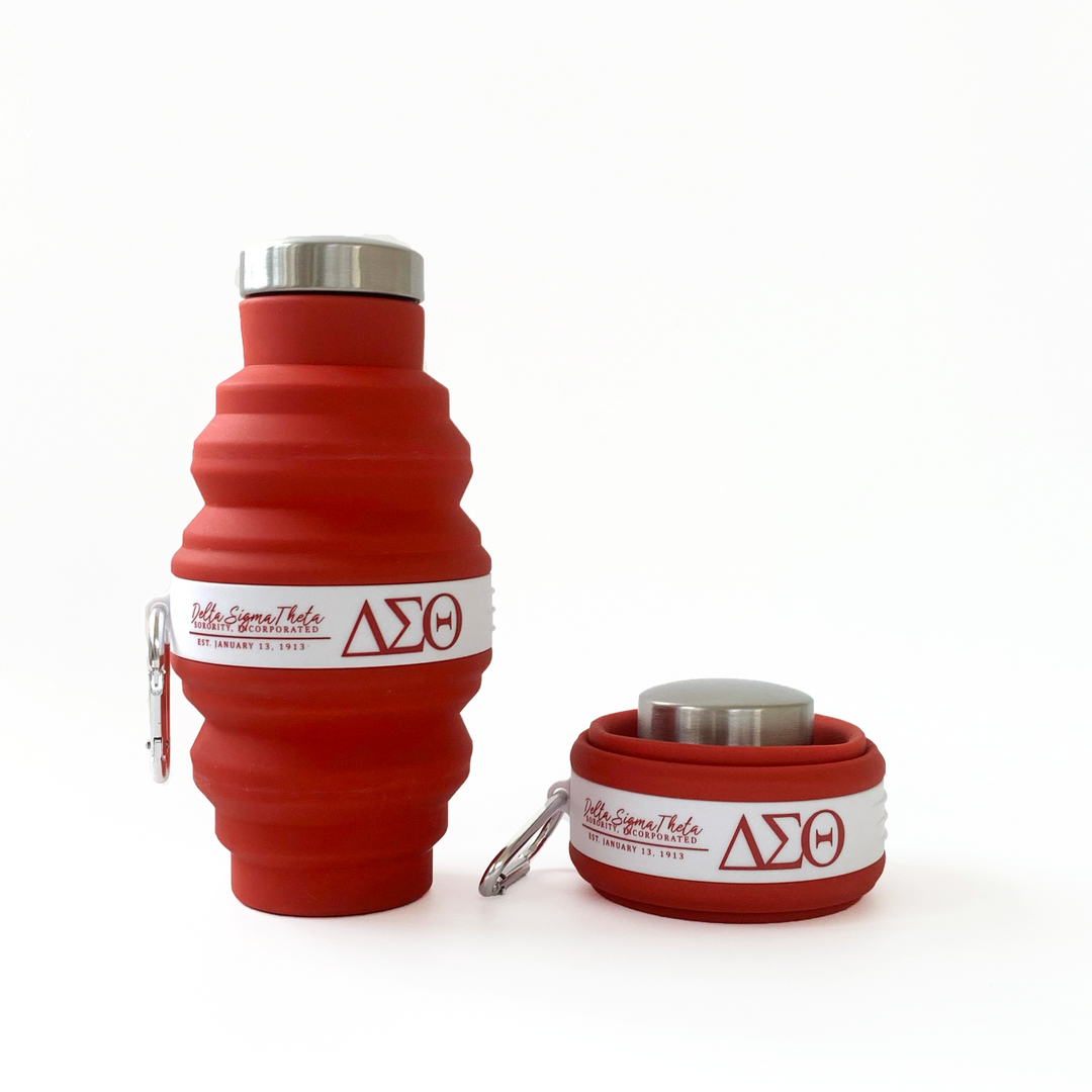 Collapsible Water Bottle with Carabiner