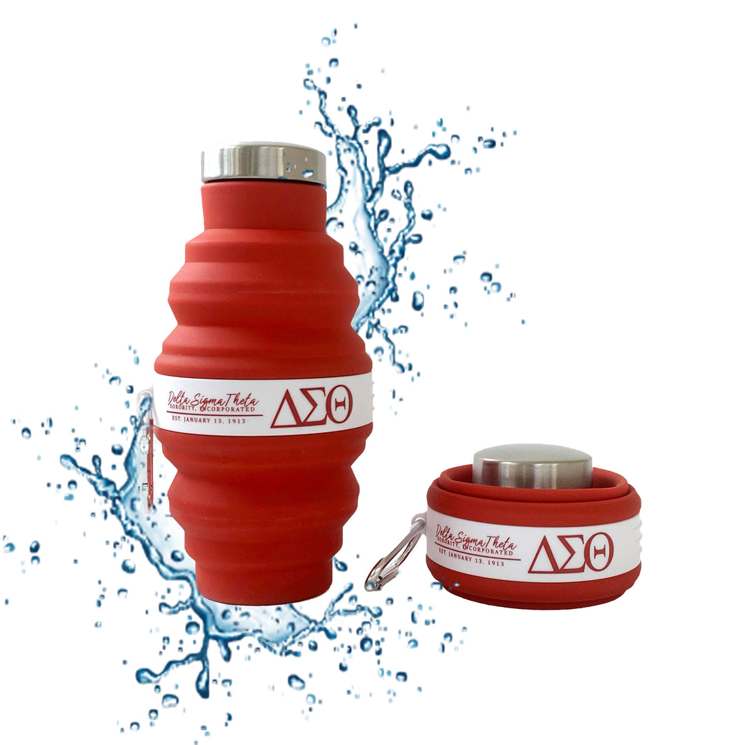 Collapsible Water Bottle with Carabiner