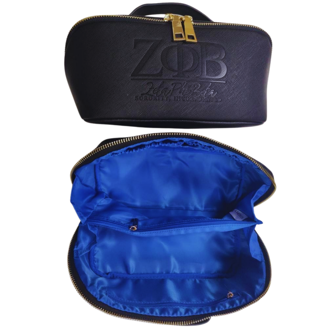 **NEW** Zeta Phi Beta ZPB Makeup/Cosmetic/Toiletry Bag
