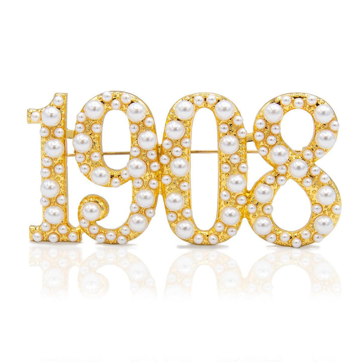 **NEW** The Pearl-Essence Collection Founding Year Pins - Simply Greek