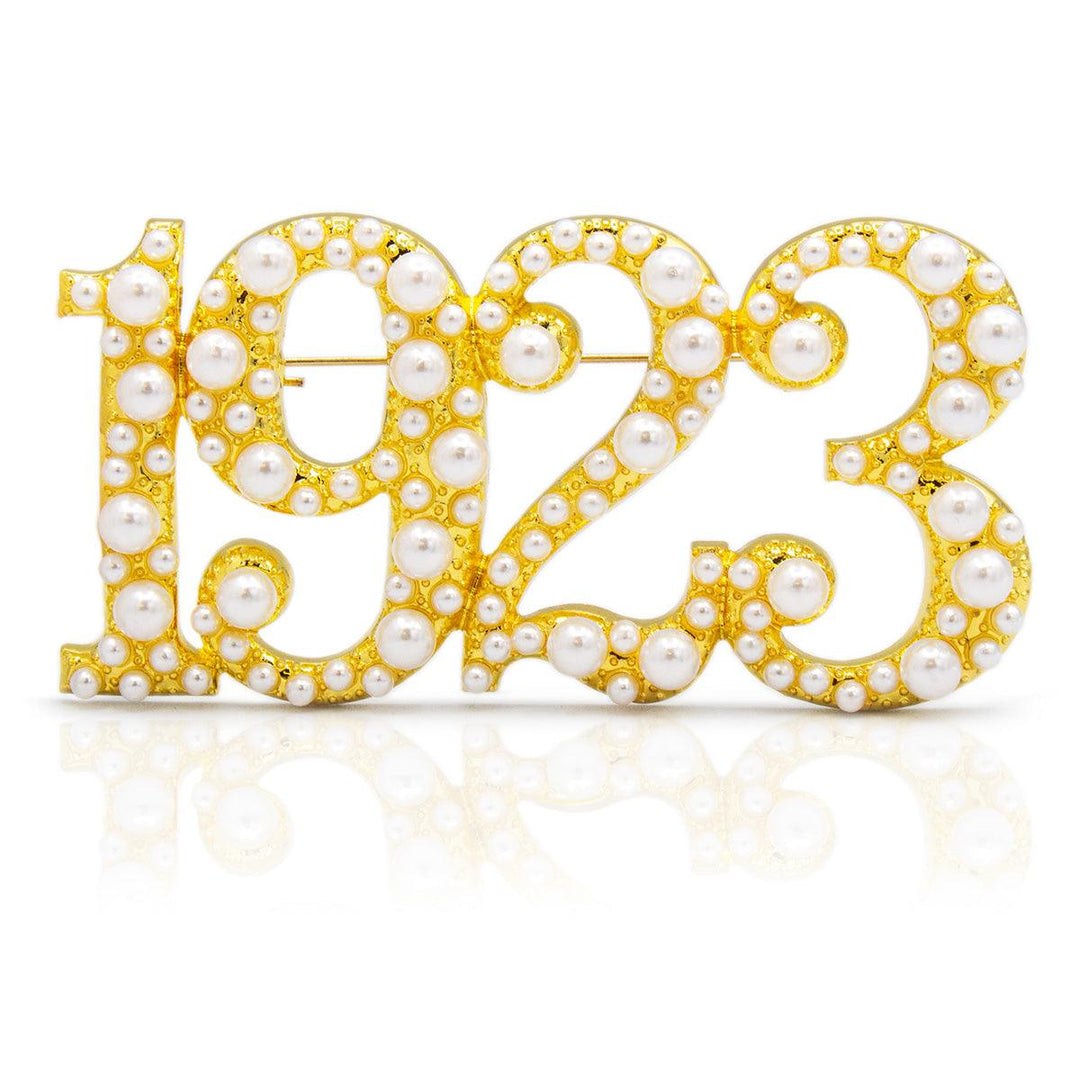**NEW** The Pearl-Essence Collection Founding Year Pins - Simply Greek
