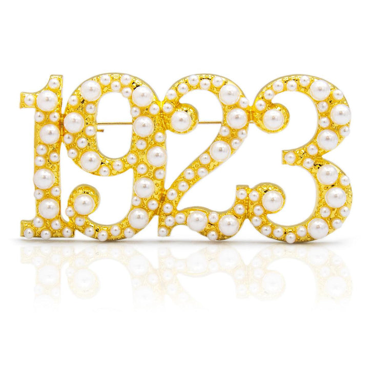 **NEW** The Pearl-Essence Collection Founding Year Pins - Simply Greek