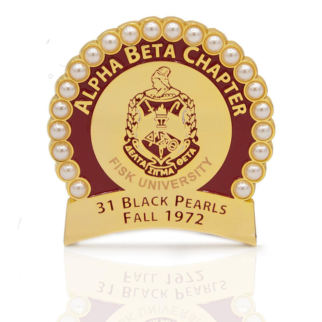 Alpha Beta Chapter of DST Brooch Pin for Fall 1972 by Utopia Creations