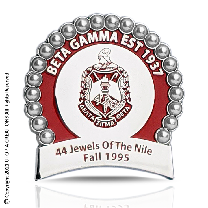 Delta Sigma Theta Custom Deltaversary Bundle Box, Beta Gamma Fall 1995 Jewels of the Nile by Utopia Creations