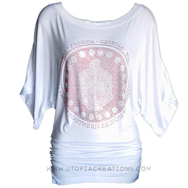 Midwest Royals Long Sleeve Bling Shirt with Rhinestone Logo