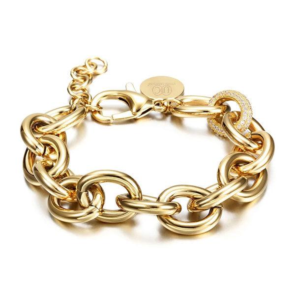 Cuban CZ Link Bracelet (Stainless Steel) - UTOPIA CREATIONS | Accessories & Gifts