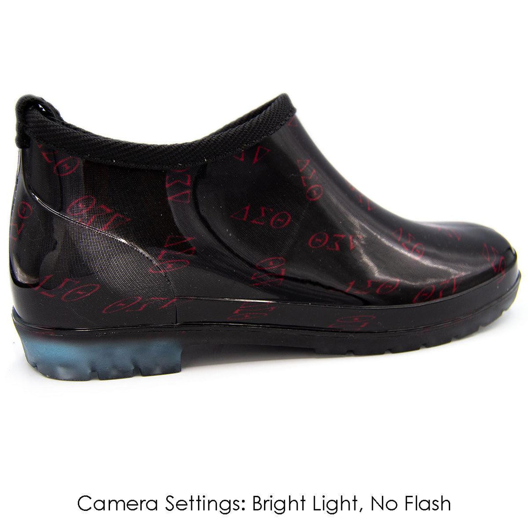 ΔΣΘ Ankle Rain Boots - Simply Greek
