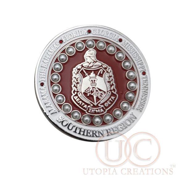 Delta Sigma Theta Southern Region, DST Jewelry, DST Southern Region Brooch