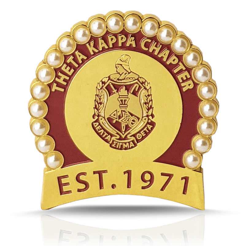 Theta Kappa (DST) | Custom Pin - Simply Greek