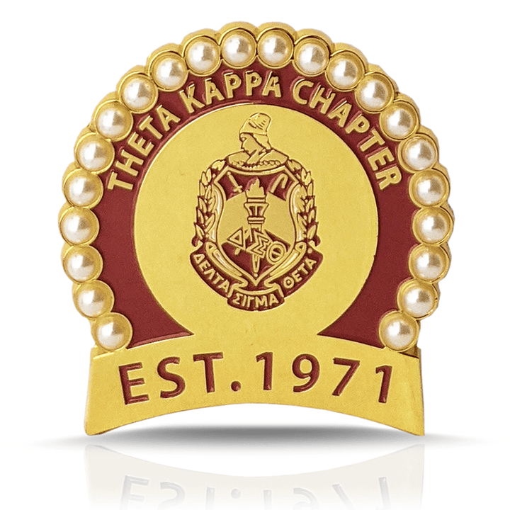 Theta Kappa (DST) | Custom Pin - Simply Greek