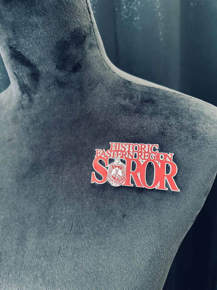 **NEW** Delta Sigma Theta "Rep Your Region SOROR" Pins
