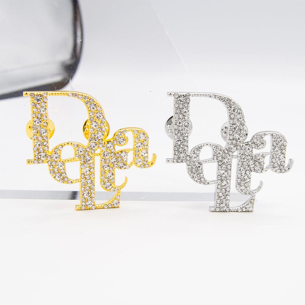 **NEW** DELTA D'ORE Brooch Pin - Simply Greek