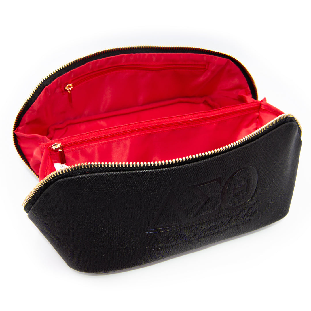 Delta Sigma Theta ΔΣΘ Makeup/Cosmetic/Toiletry Bag