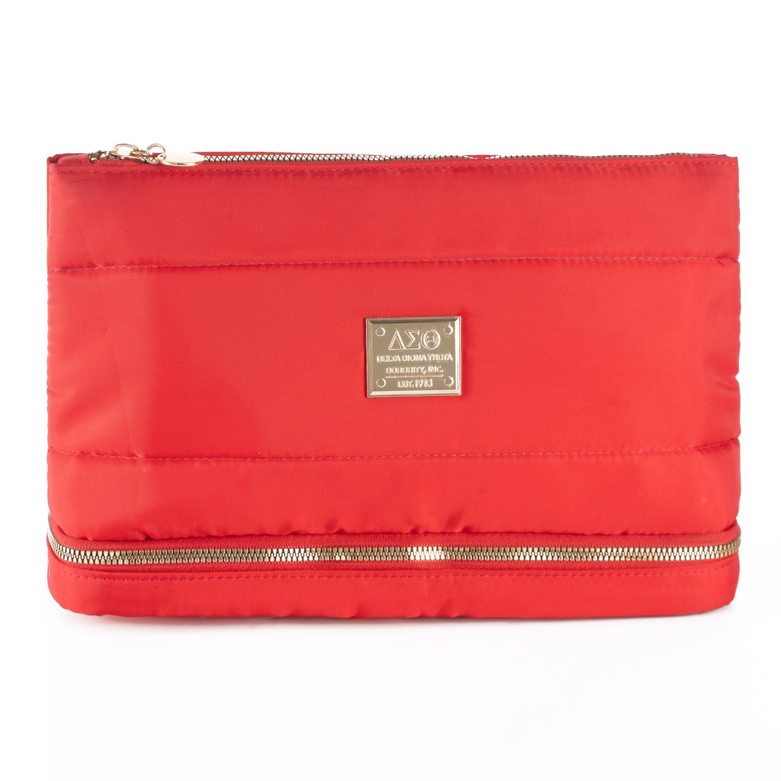 DST Quilted Cosmetic Travel Bag | Simply Greek