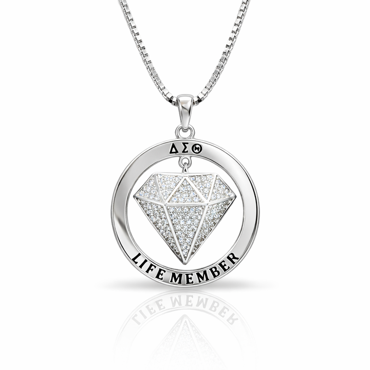 Delta Diamond Life Member Necklace