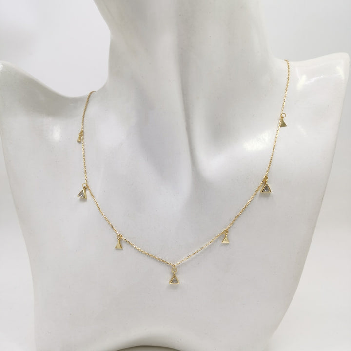 **NEW** Delta Pyramid Station Necklace