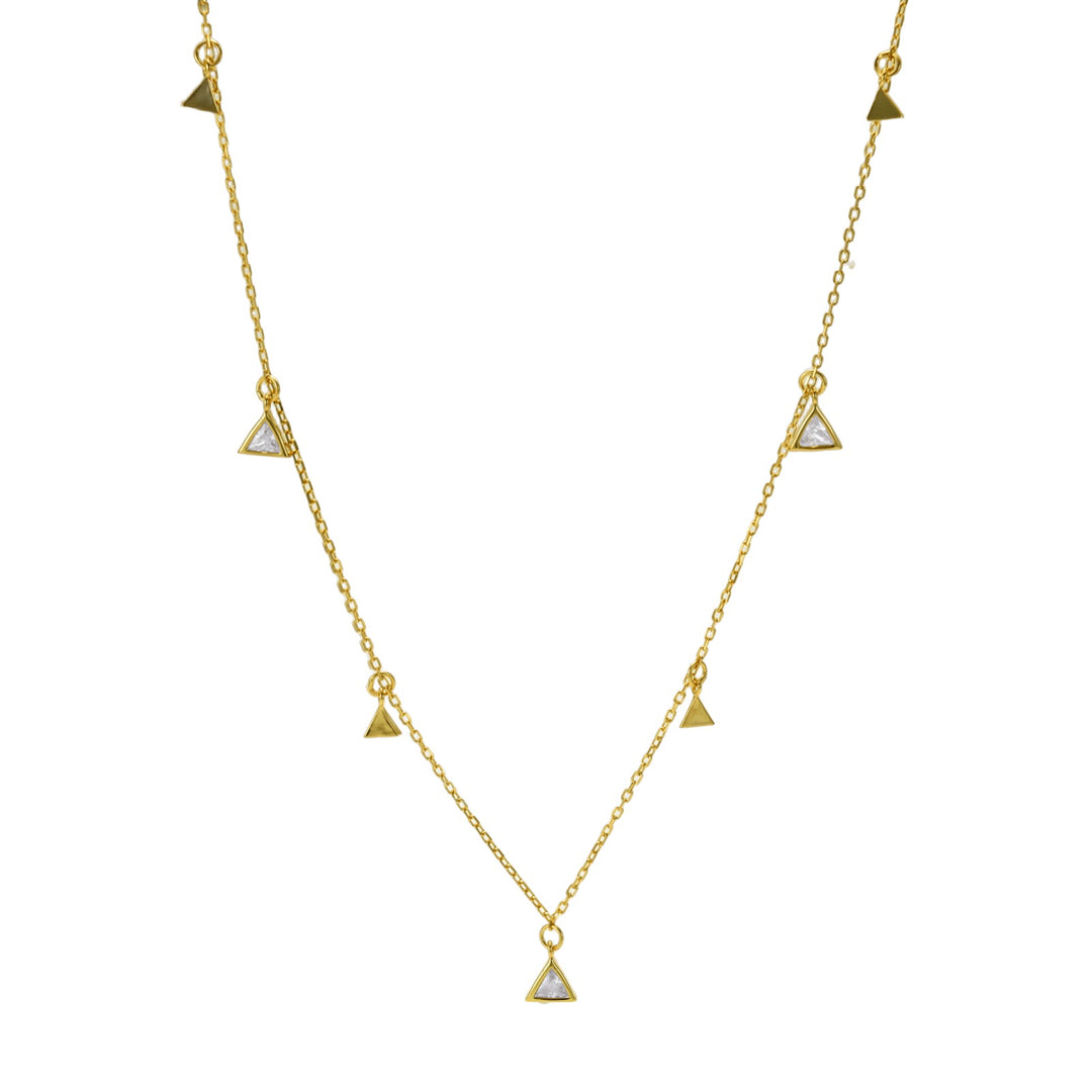 Delta Triangle Station Necklace by Utopia Creations®