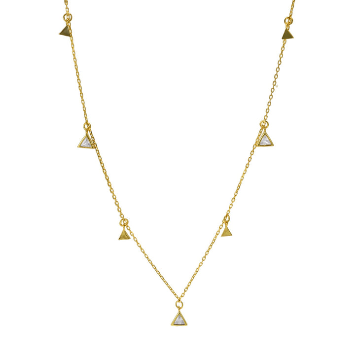 Delta Triangle Station Necklace by Utopia Creations®
