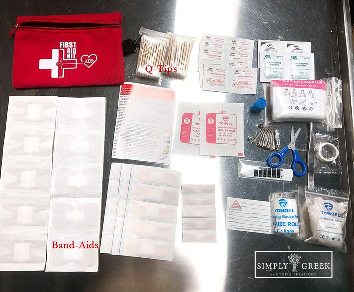 **NEW** Delta Emergency Travel First Aid Kit - Simply Greek