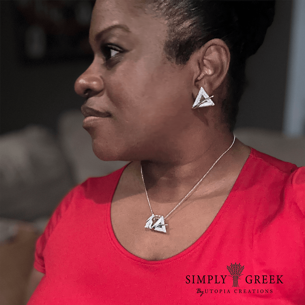 **NEW** DST 56th Commemorative Earrings - Simply Greek