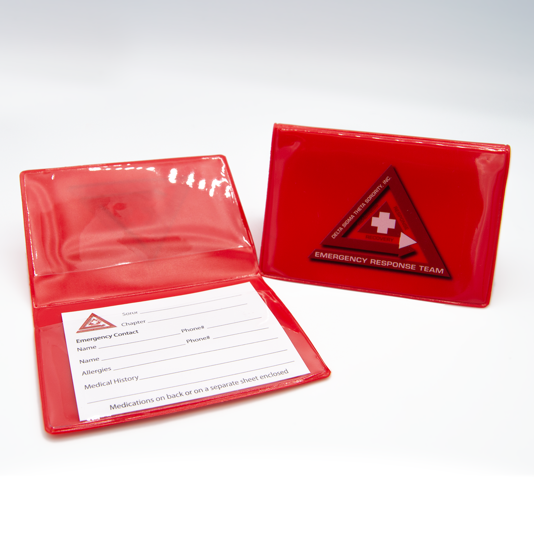 Delta ERT Emergency Response Red Envelope Pouch