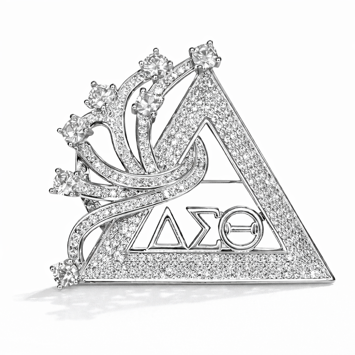 DST "Soaring Seven" ΔΣΘ Pyramid Brooch