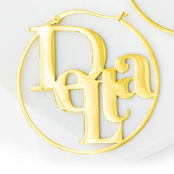 DELTA D'OR Hoop Earrings