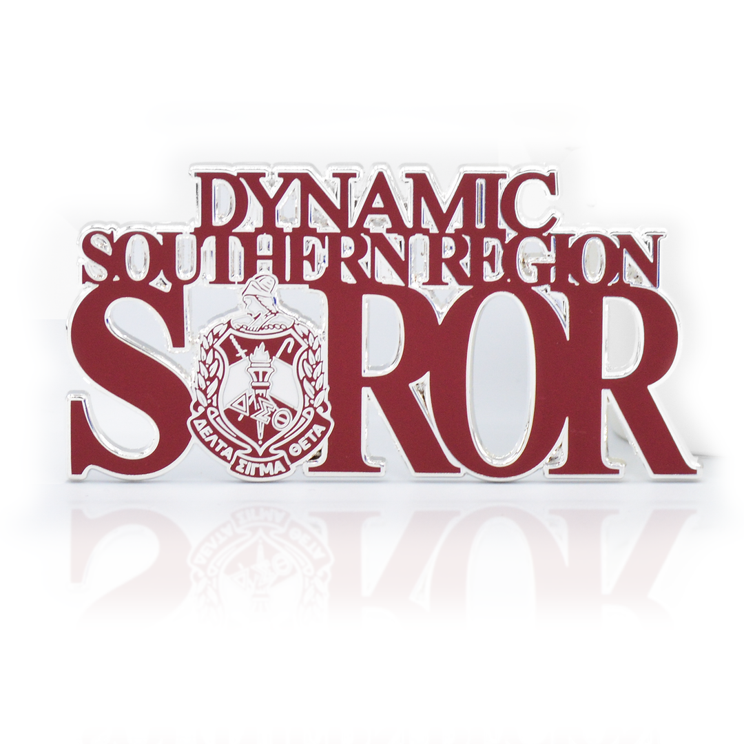 **NEW** Delta Sigma Theta "Rep Your Region SOROR" Pins