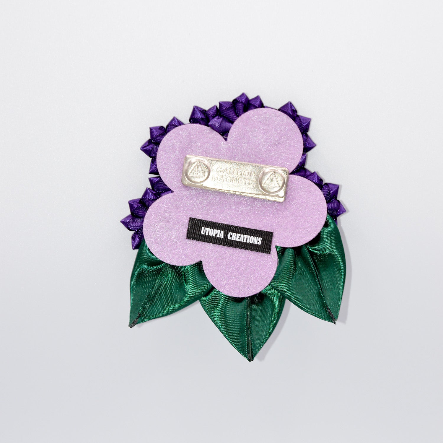Handmade African Violet Flower Corsage | Simply Greek