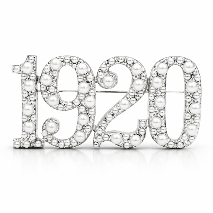 Zeta Phi Beta 1920 Founding Year Brooch Pin