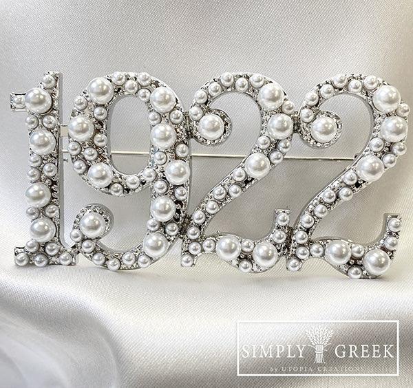 The 1922 Founding Year Brooch for Sigma Gamma Rho Sorority, Incorporated