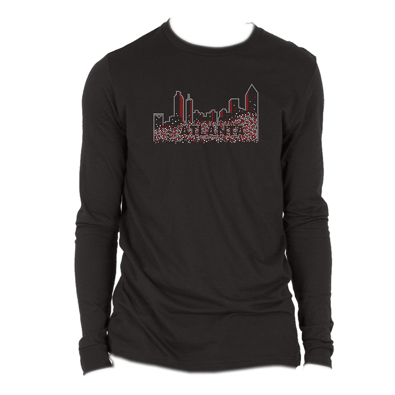 "ATLANTA" Rhinestone Bling Tee - Simply Greek