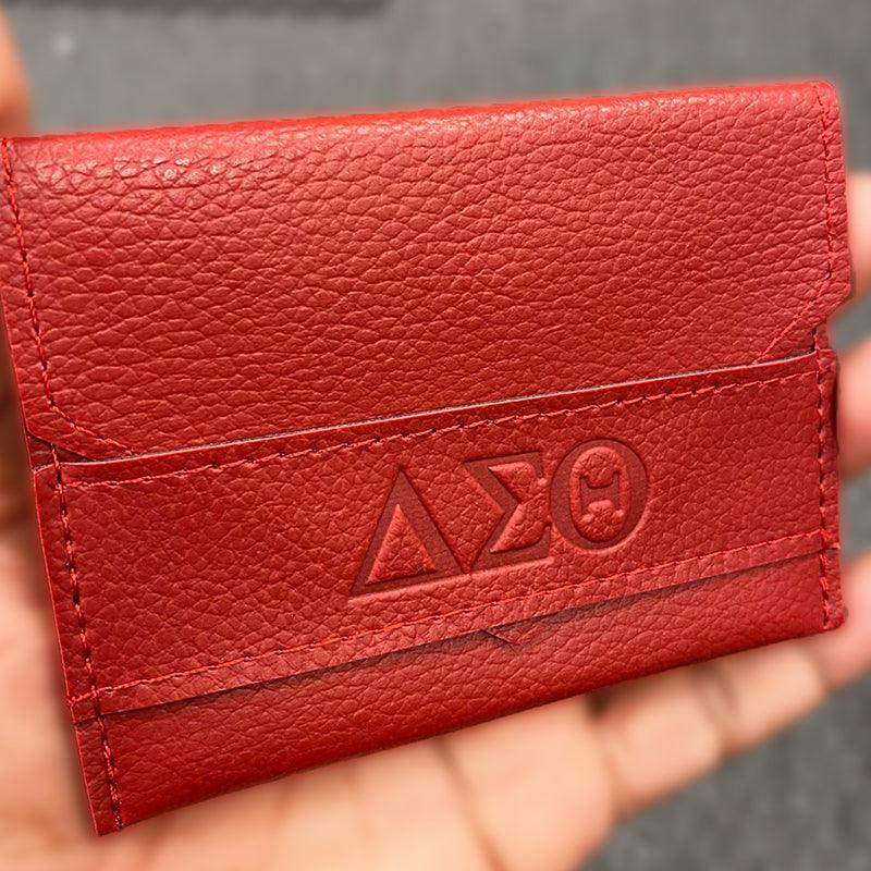 Delta Sigma Theta Business Card Holder | Delta Sigma Theta Vaccination Card Cover, Deltaversary Gift