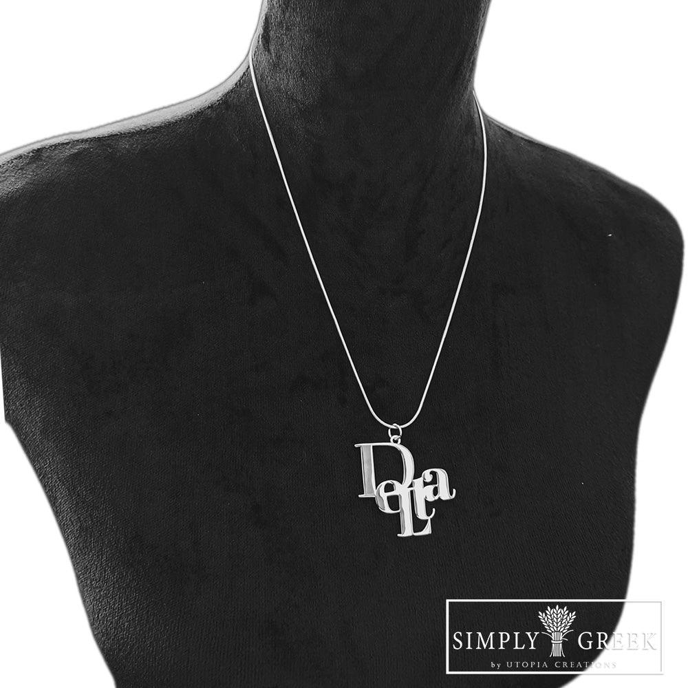 Delta D'OR Sorority Necklace by Utopia Creations