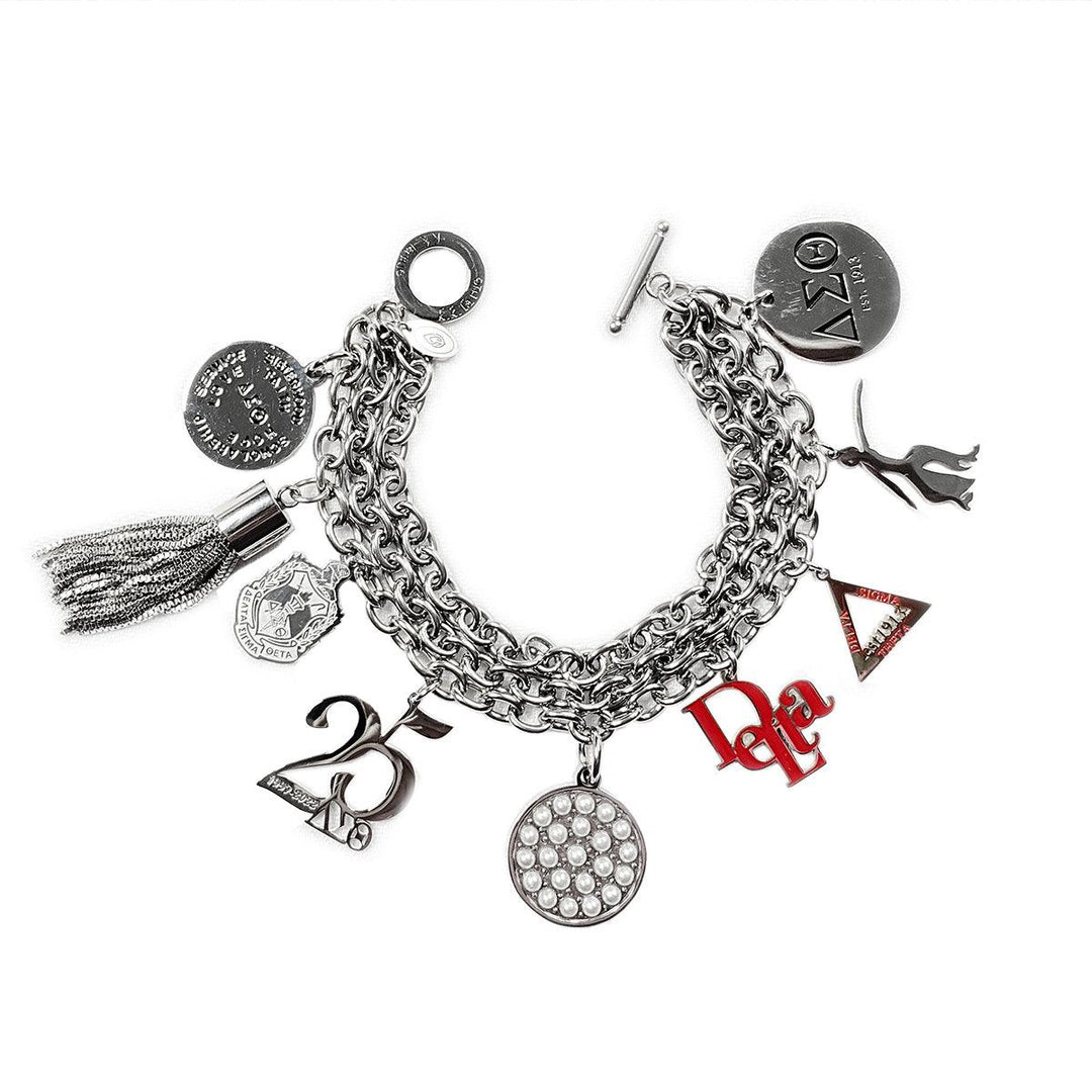 Delta Sigma Theta Deltaversary "Be Charmed" Bracelet by Utopia Creations