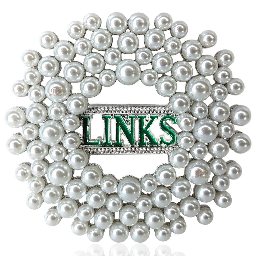 The LINKS Incorporated Pearl Brooch by Utopia Creations