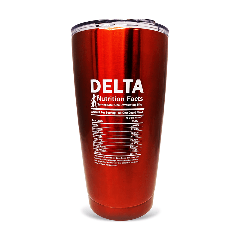 DST Stainless Steel Vacuum Tumbler 20oz - Simply Greek