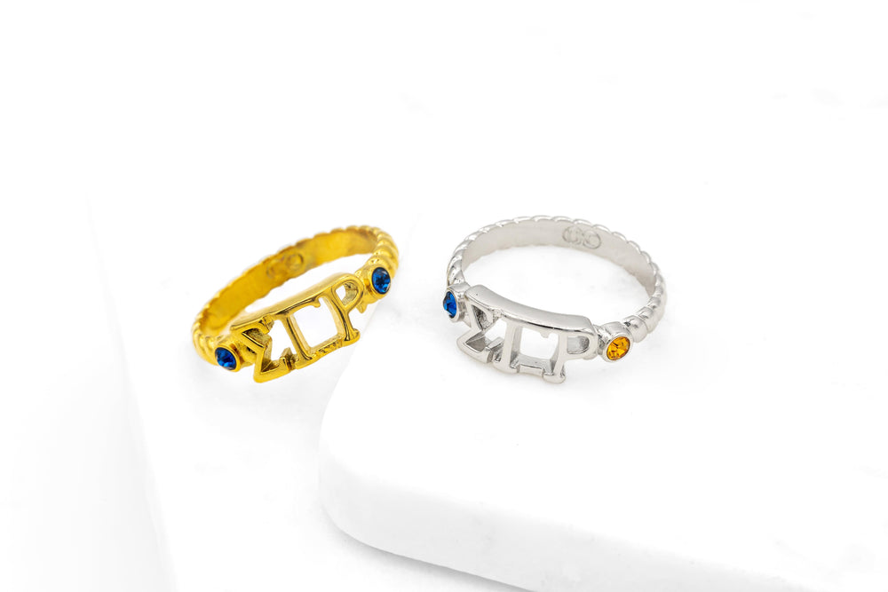 Sigma Gamma Rho Rings by Utopia Creations