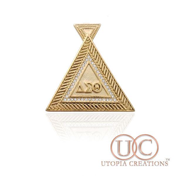 DST Pyramid Pendant (Stainless Steel) – Simply Greek