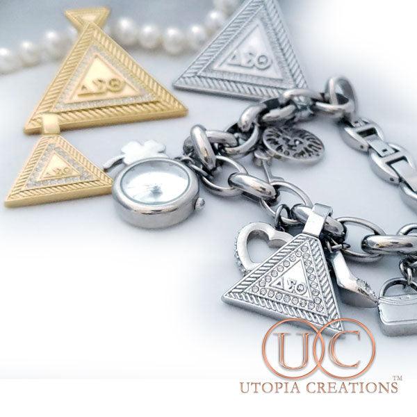 DST Pyramid Pendant (Stainless Steel) - UTOPIA CREATIONS | Accessories & Gifts