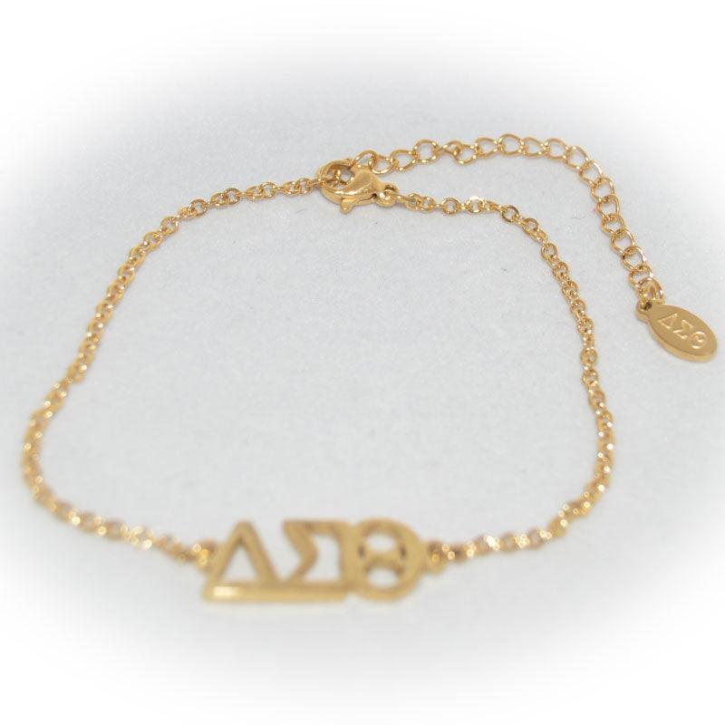 ΔΣΘ Bracelet/Anklet (Stainless Steel)